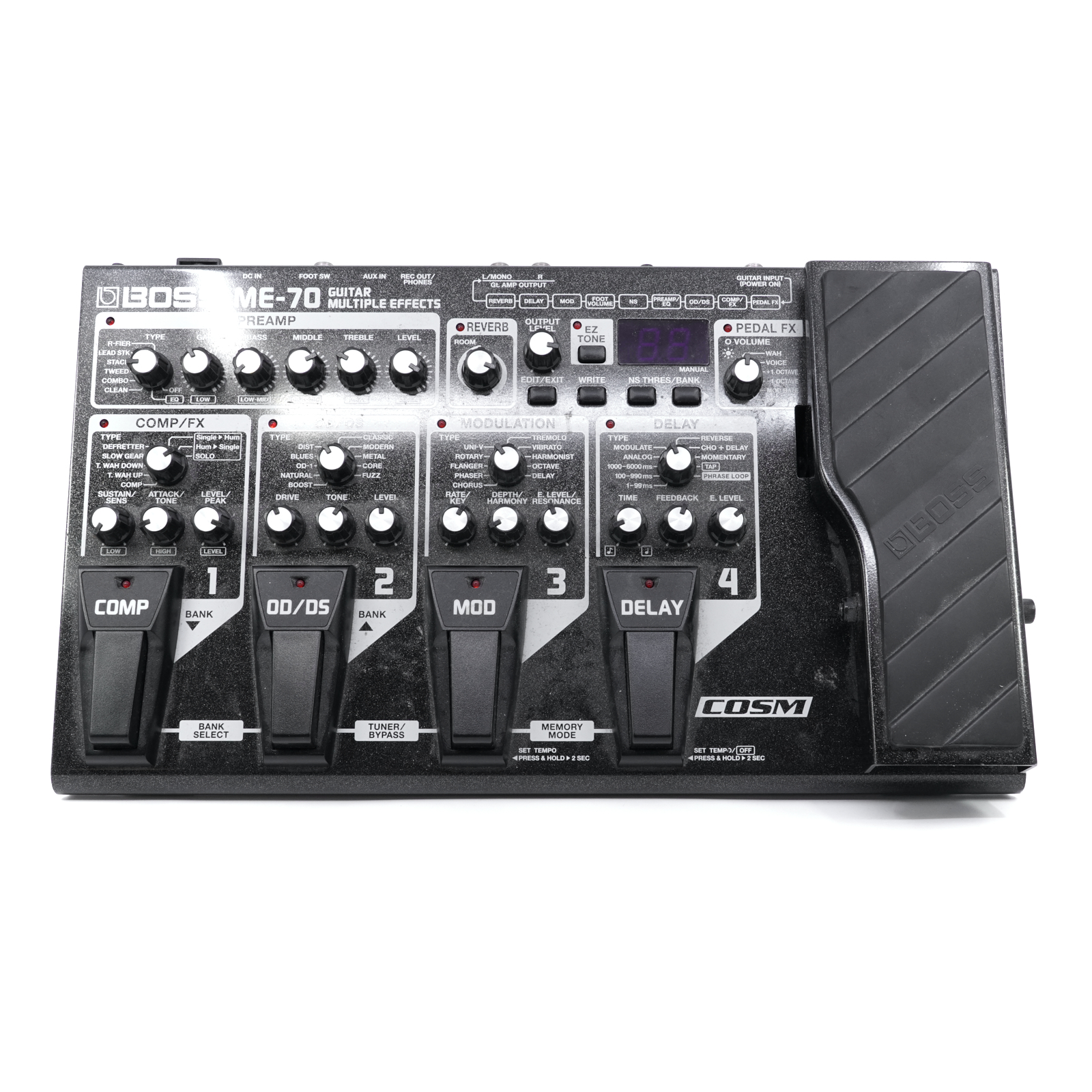 Multi effektpedal Boss ME-70 Guitar Multi Effect