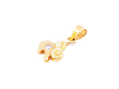 Hänge/berlock "kanin" 18K
