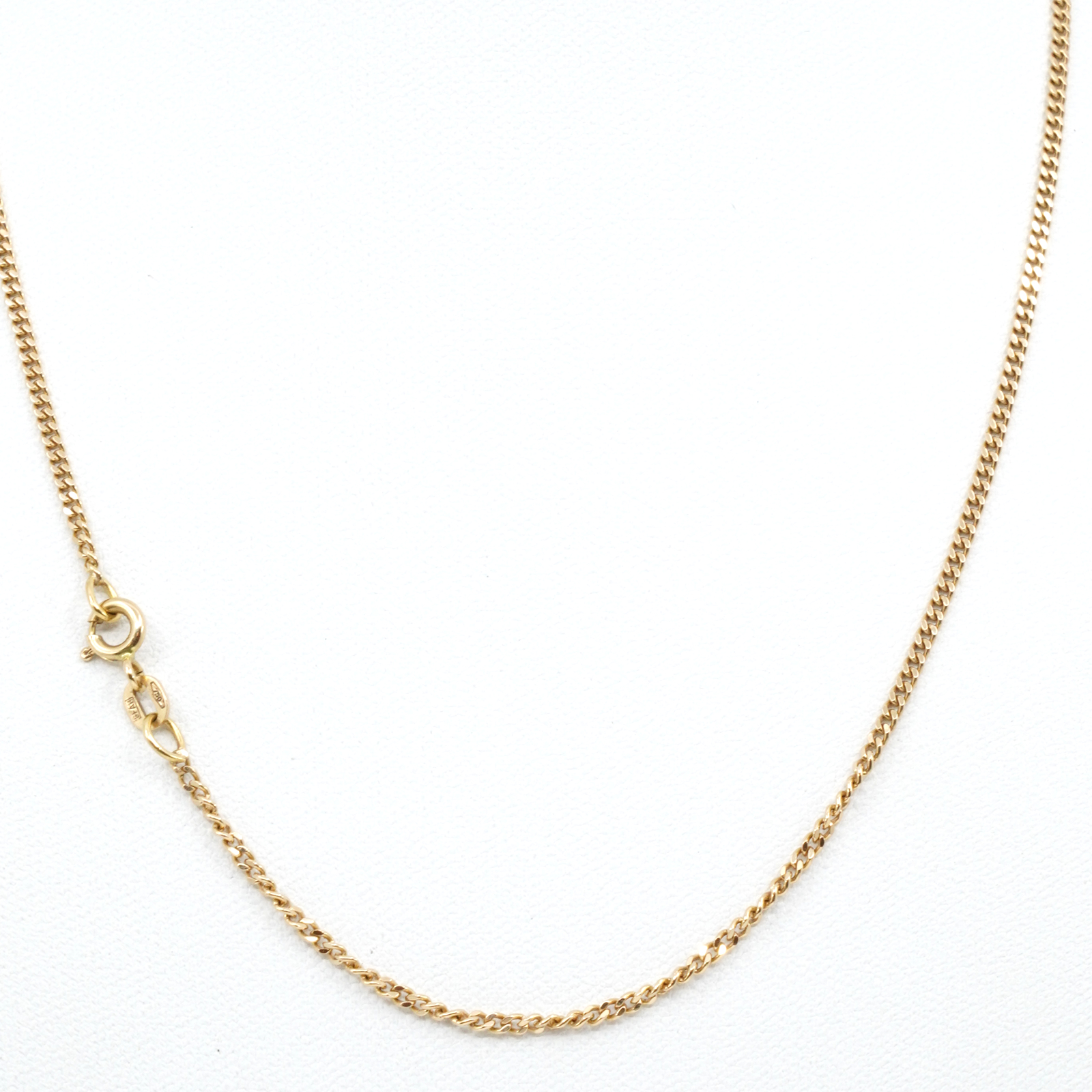 Halskedja Pansar Guld 18K