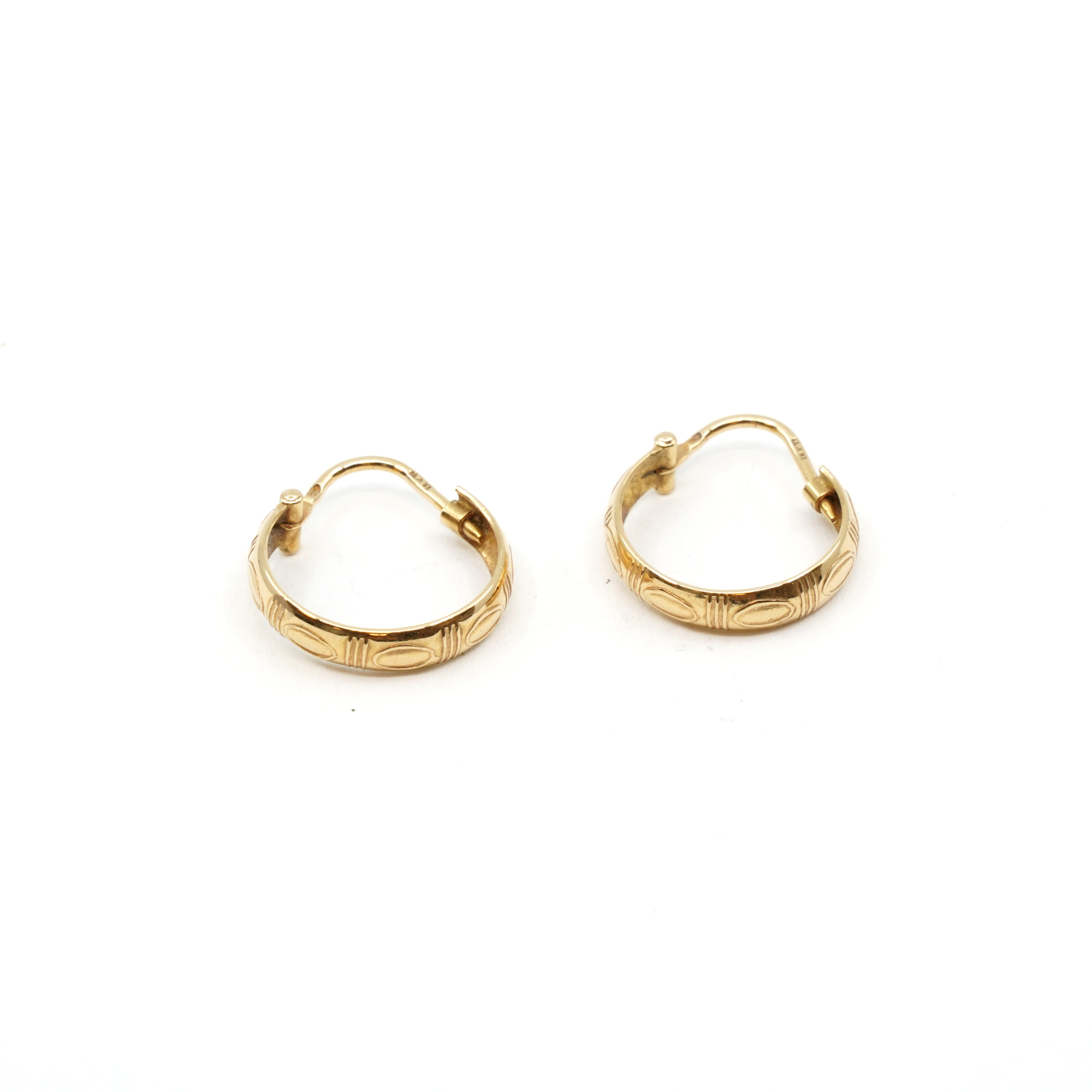 Örhängen Creoler Guld 18K