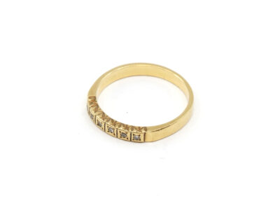 Ring Guld 18K Med diamanter