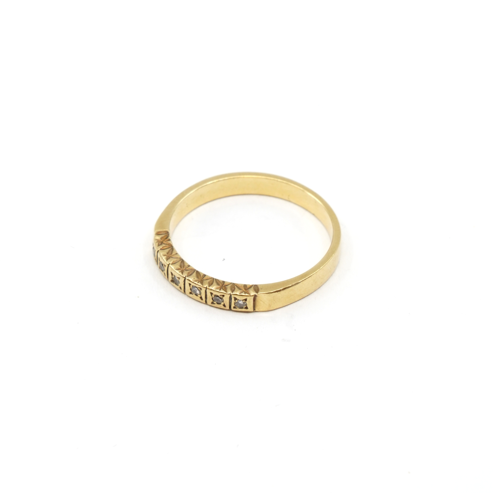 Ring Guld 18K Med diamanter