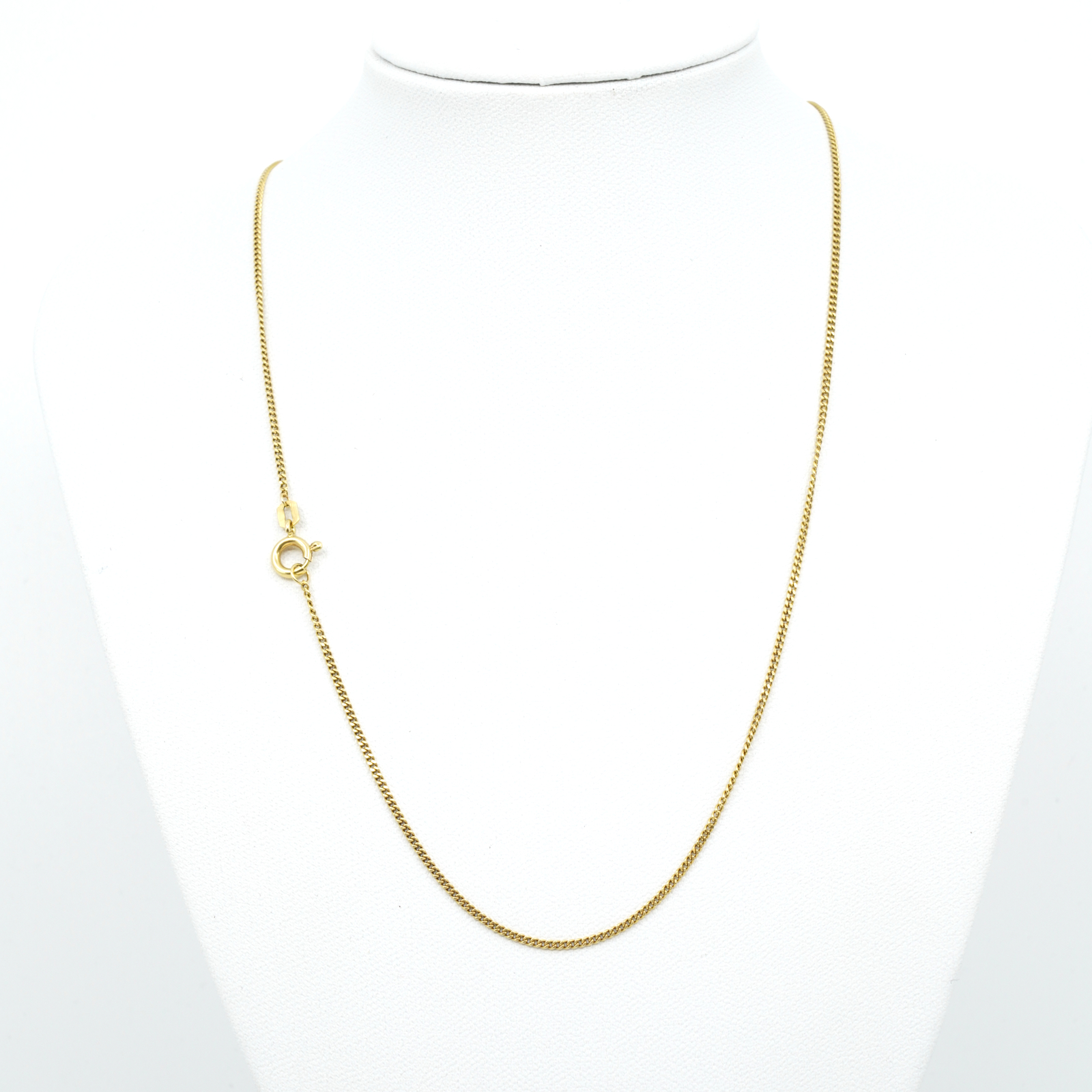 Halskedja Pansar Guld 18K