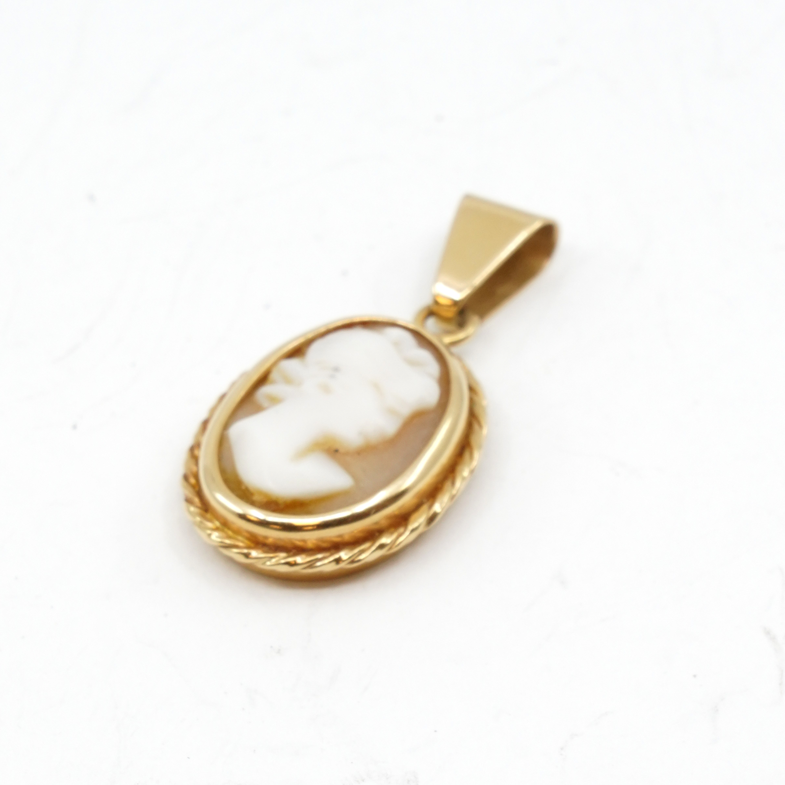 Hänge/berlock Camé Guld 18K