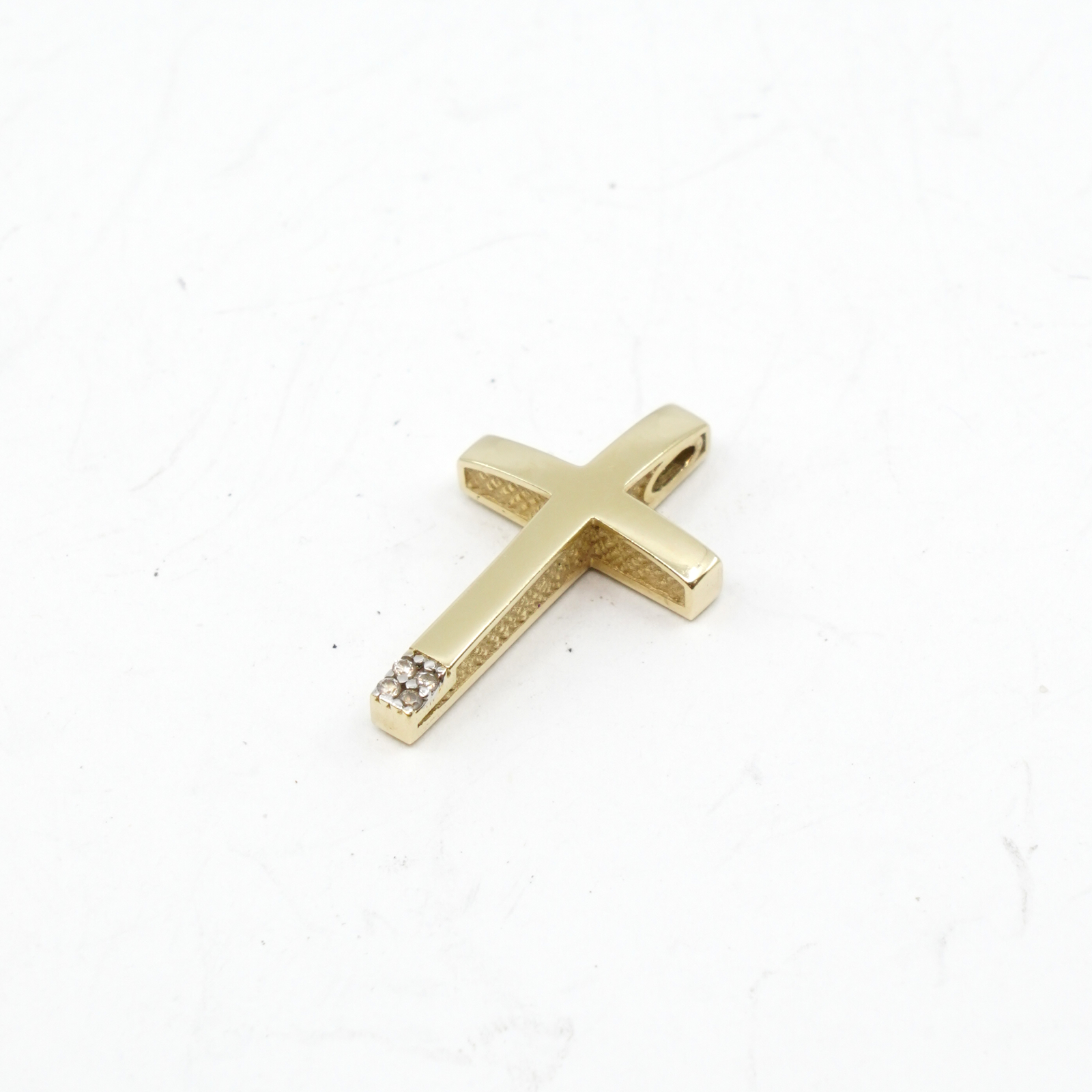 Hänge/berlock Kors Guld 14K