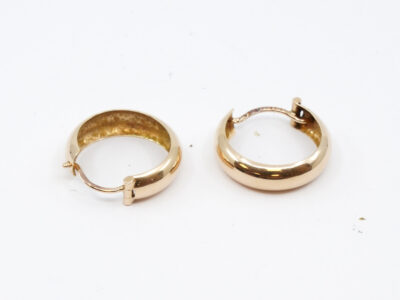 Örhängen Creoler Guld 14K