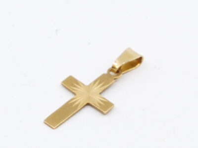 Hänge/berlock Kors Guld 18K