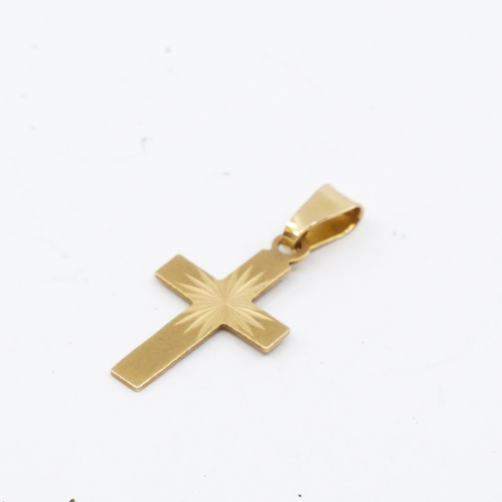 Hänge/berlock Kors Guld 18K
