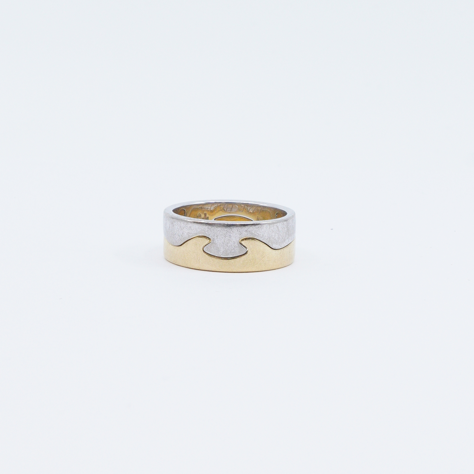 Ring Georg Jensen Fusion tvåfärgad