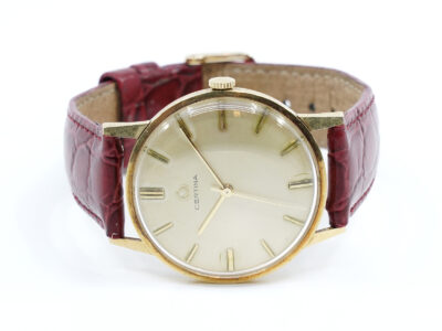 Armbandsur Certina Guld 14K Ø33,5mm