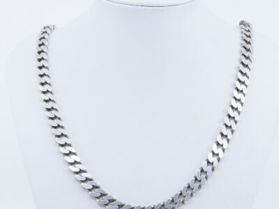 Halskedja Pansar Silver