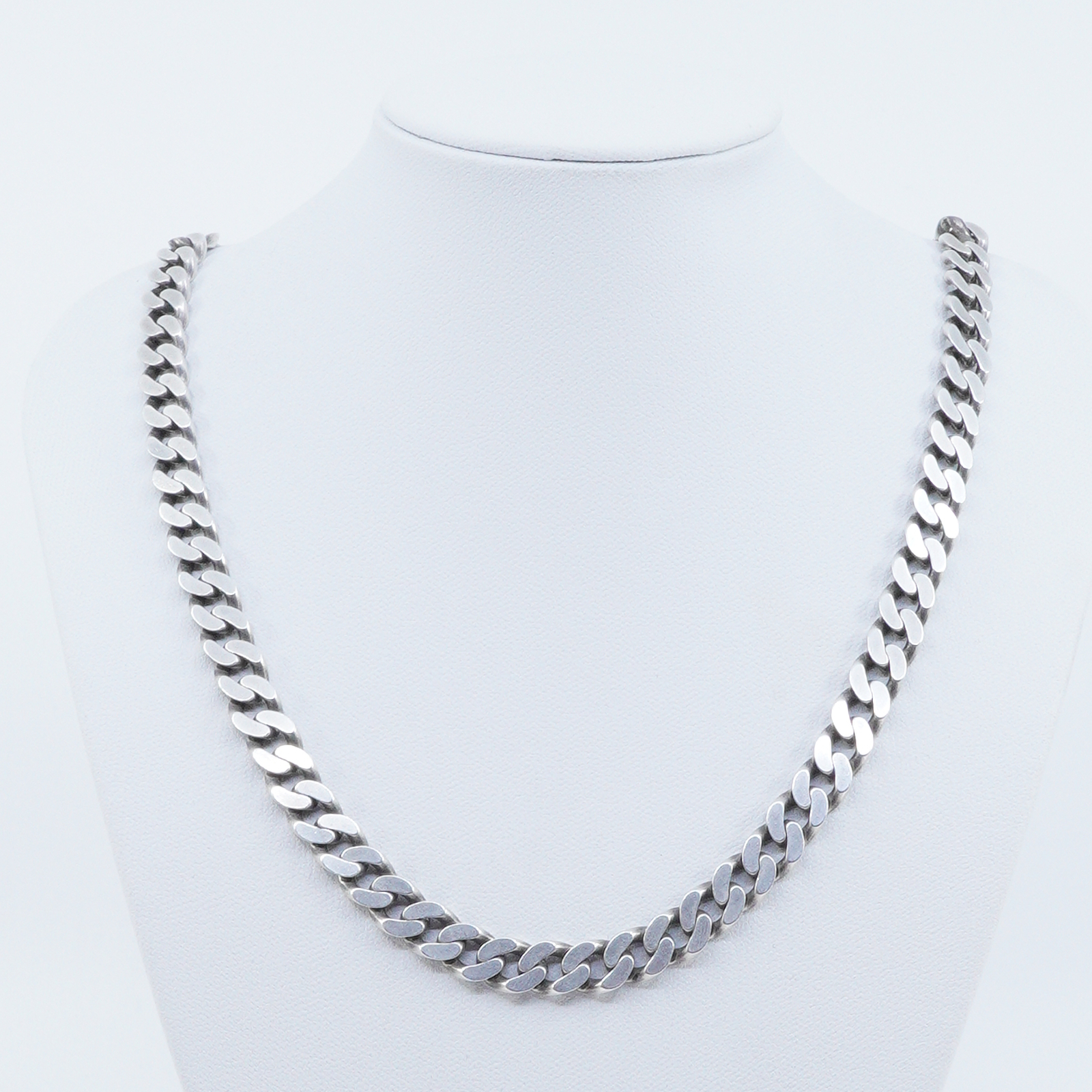 Halskedja Pansar Silver