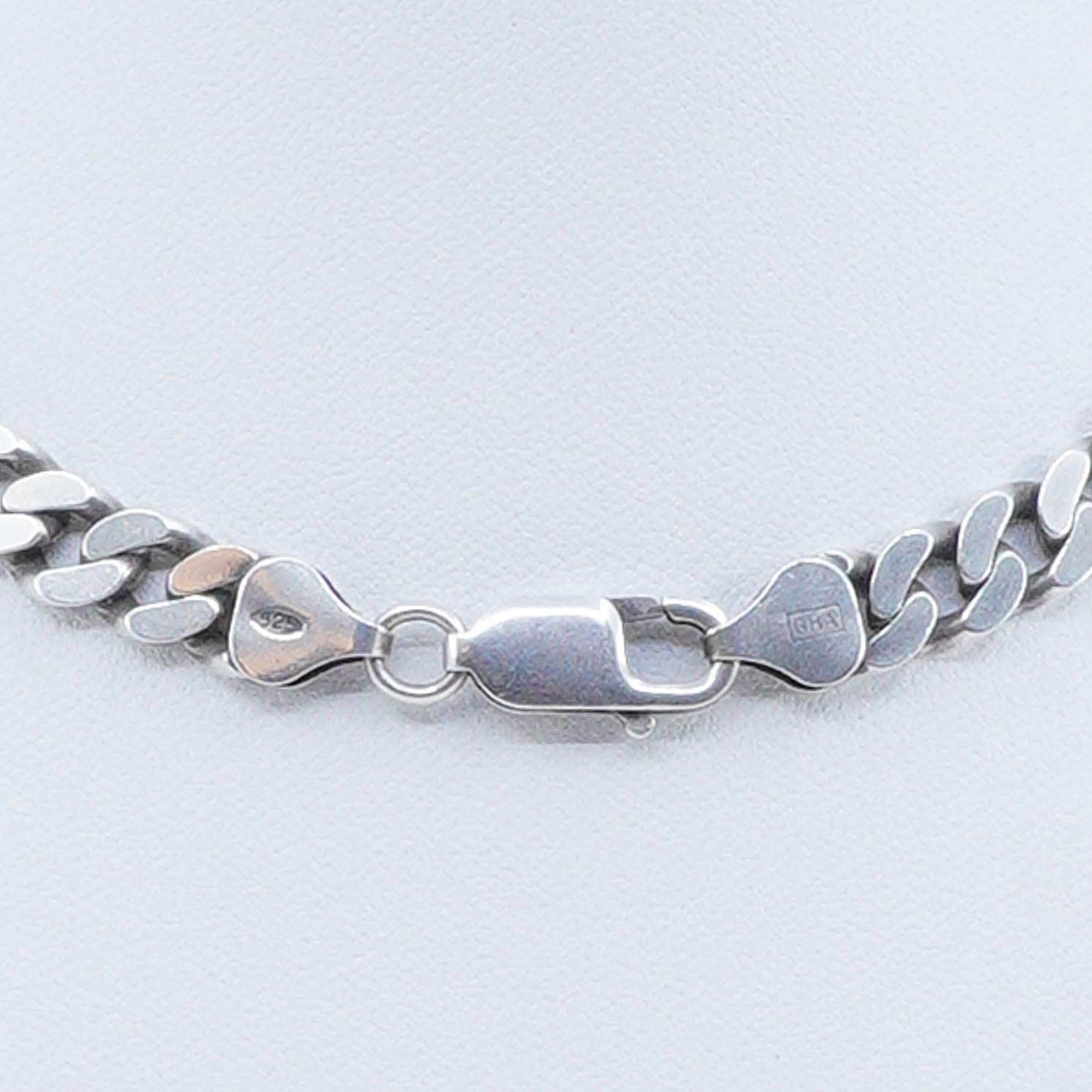 Halskedja Pansar Silver