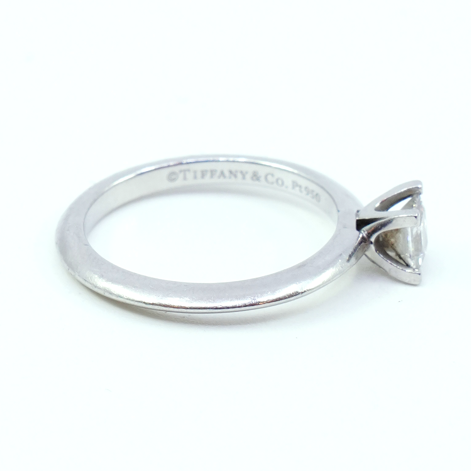 1 Ring Platina Tiffany & Co. Diamant 1x0,38ct