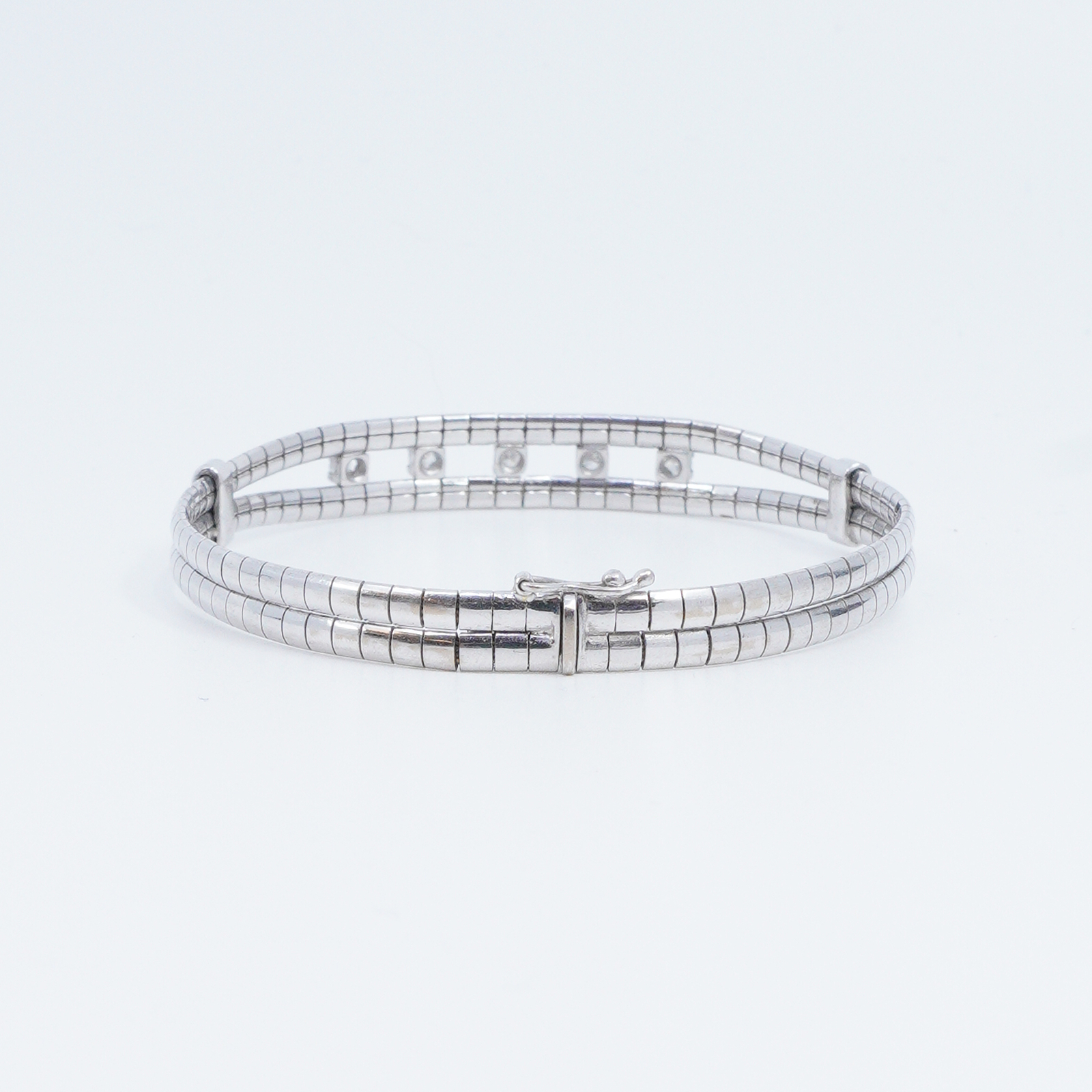 Armband Vitguld