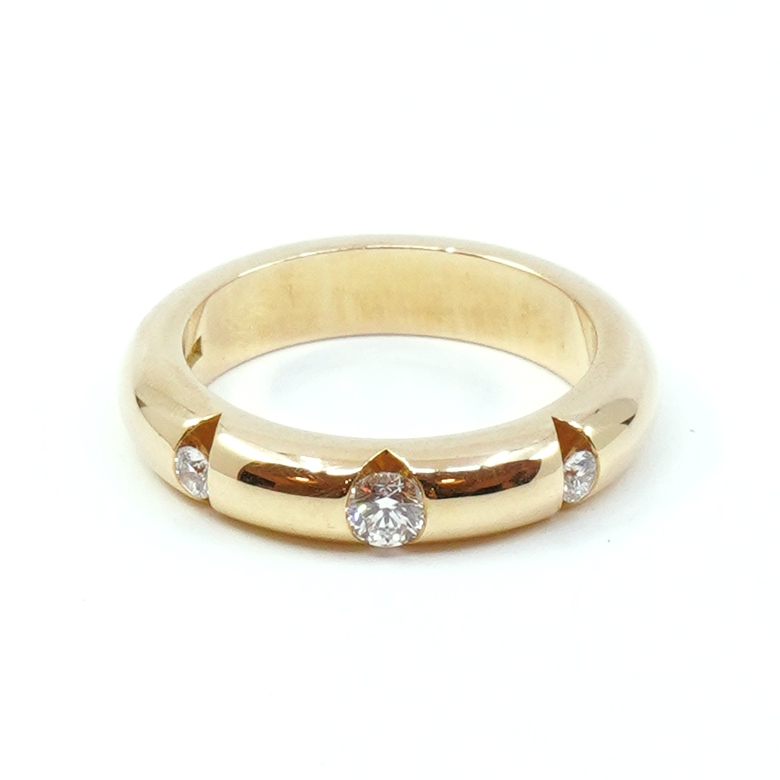 Ring Guld 18K med diamanter