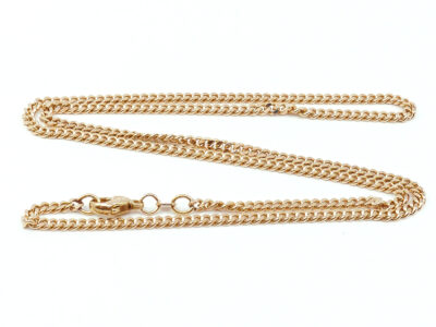 Halskedja Pansar Guld