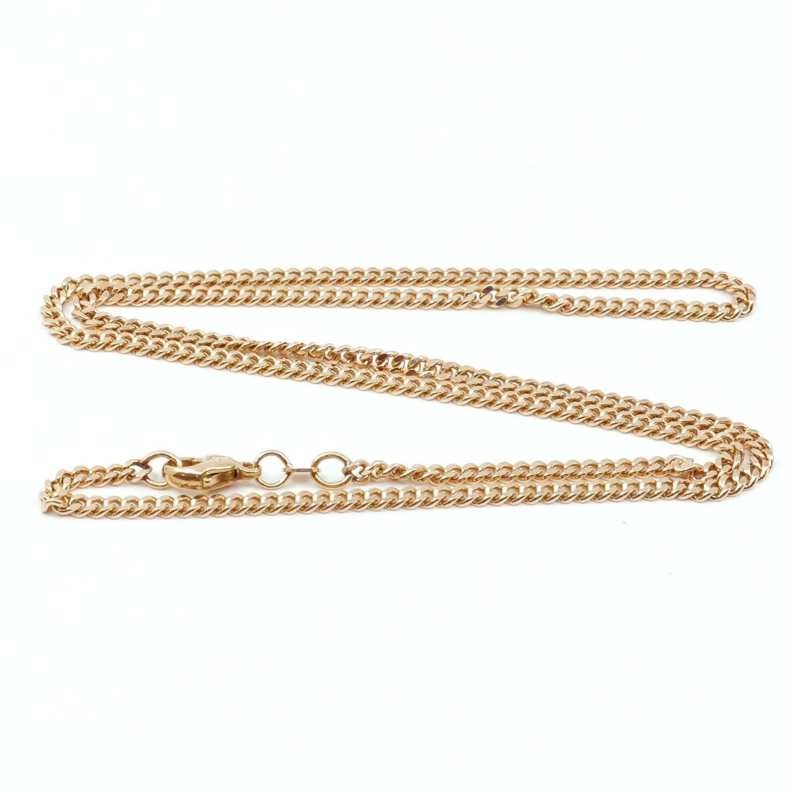 Halskedja Pansar Guld