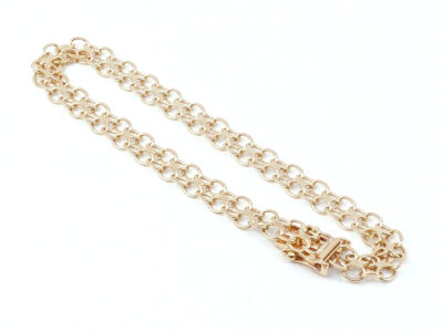Armband X-länk Guld