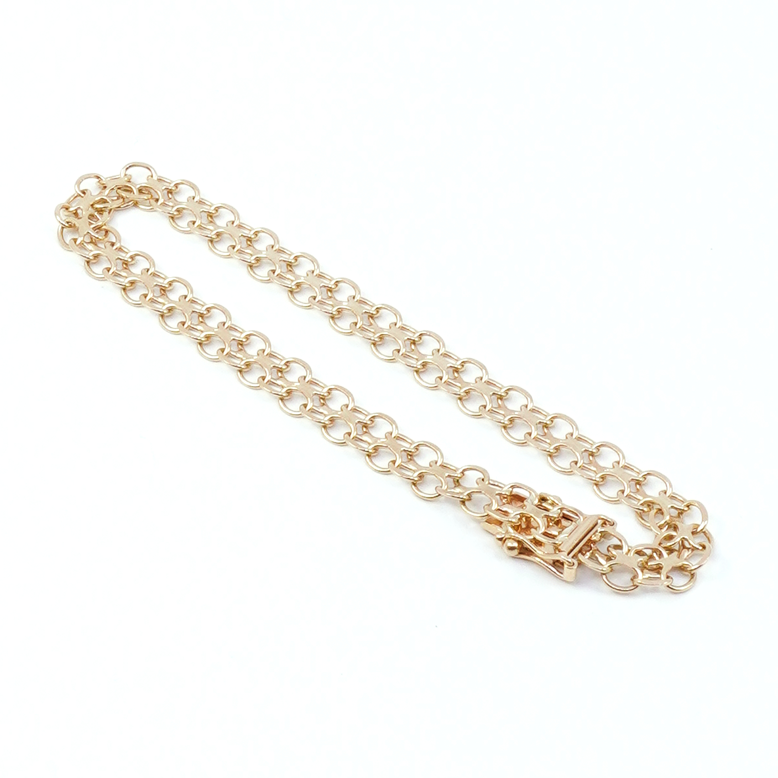 Armband X-länk Guld