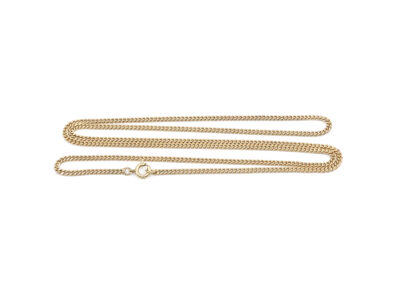Halskedja Pansar Guld 18K 61cm