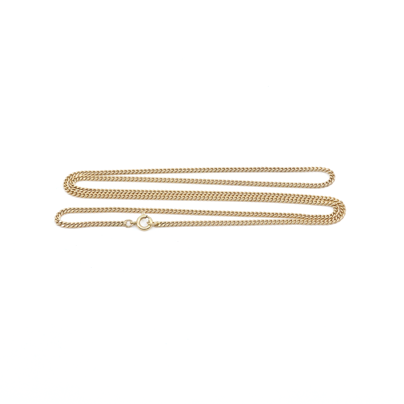 Halskedja Pansar Guld 18K 61cm