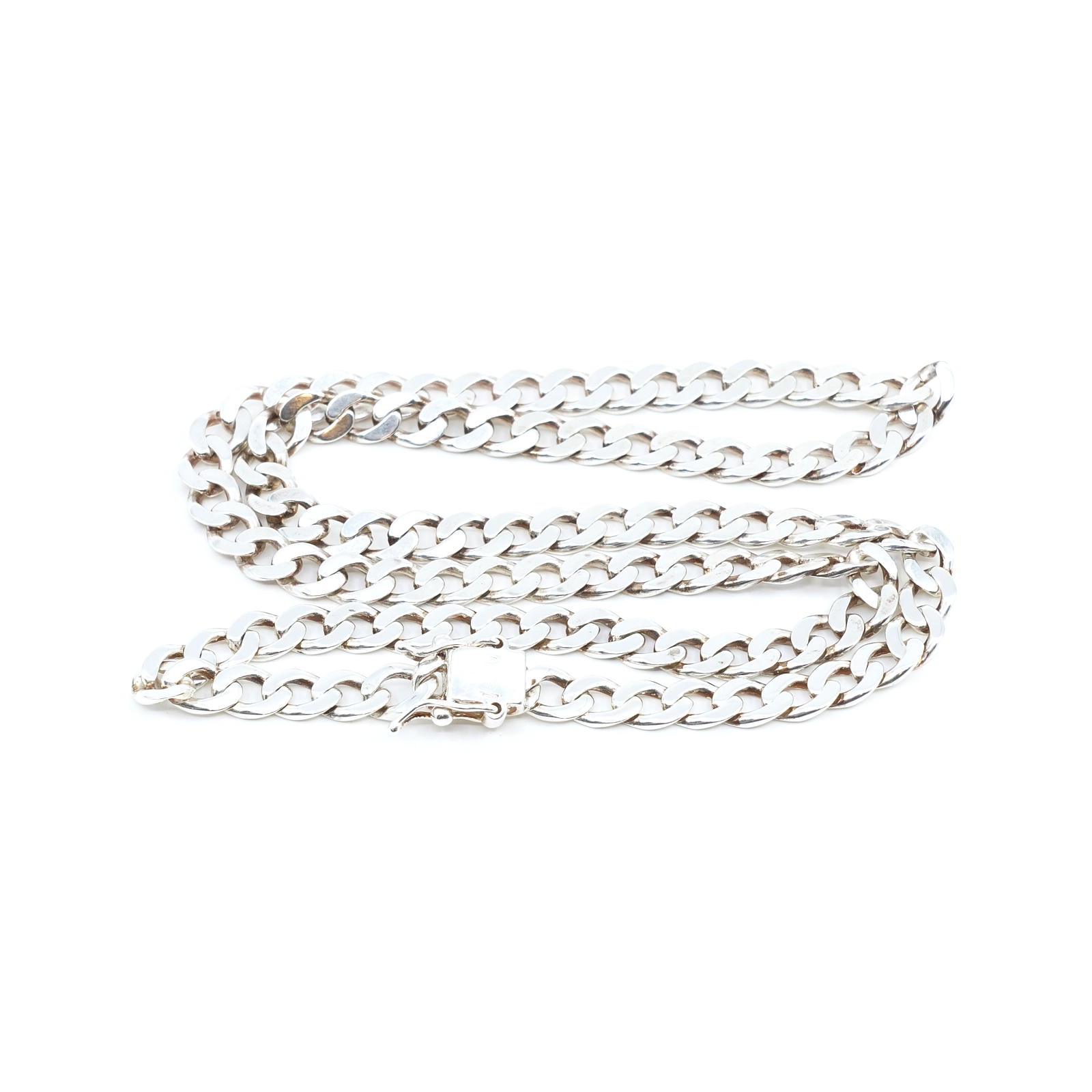 Halskedja Pansar Silver S925 55,5cm