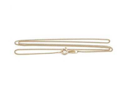Halskedja Pansar Guld 18K 44cm