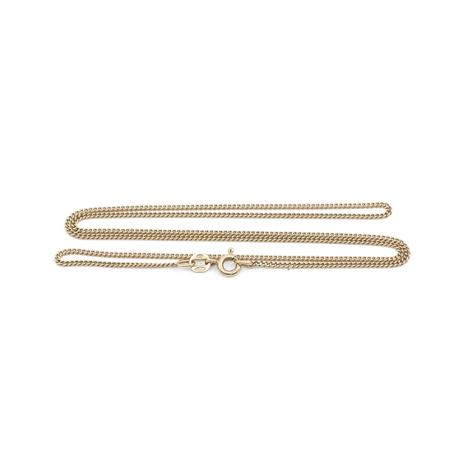 Halskedja Pansar Guld 18K 44cm
