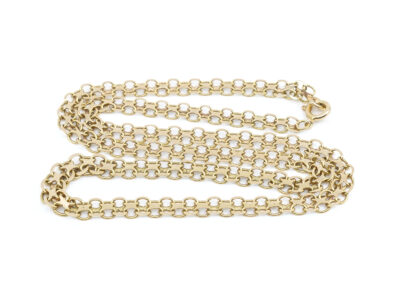 Halskedja X-länk Guld 18K 44cm