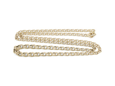 Halskedja doserad Bismarck Guld 18K 45cm