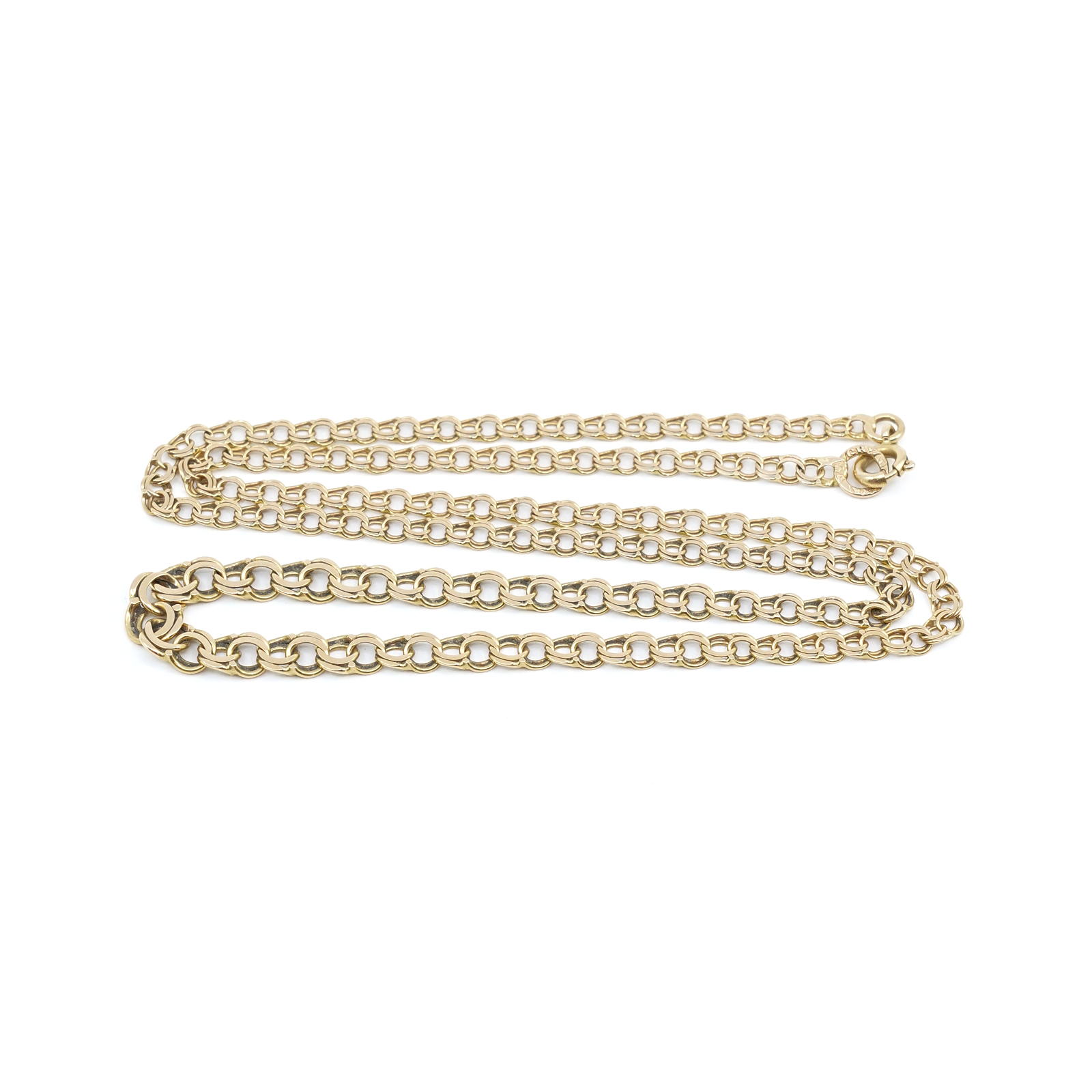 Halskedja doserad Bismarck Guld 18K 45cm