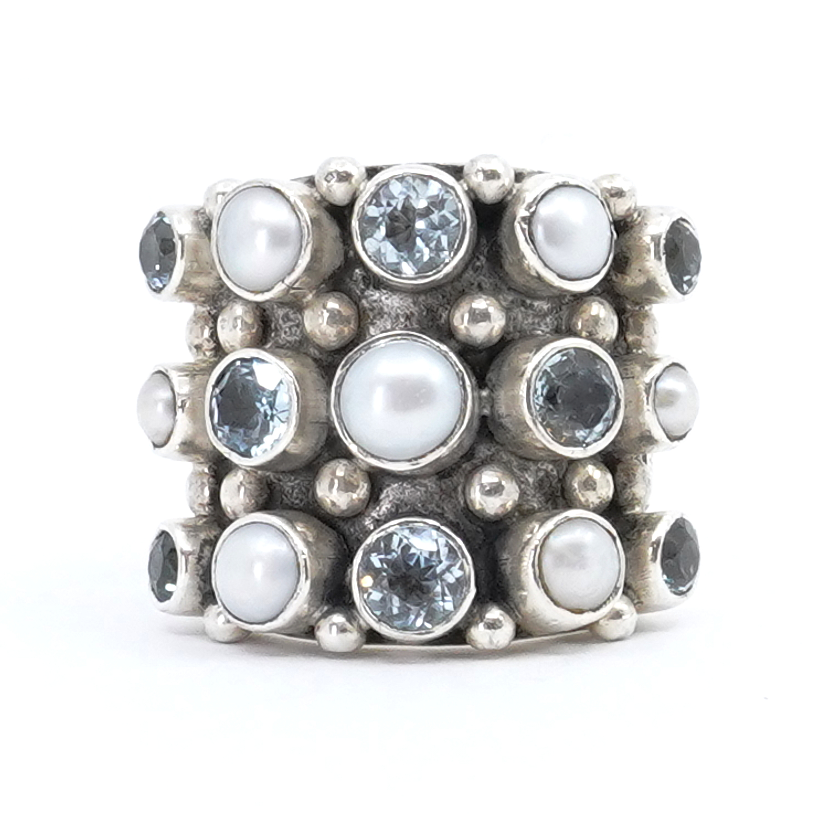 Ring KumKum silver