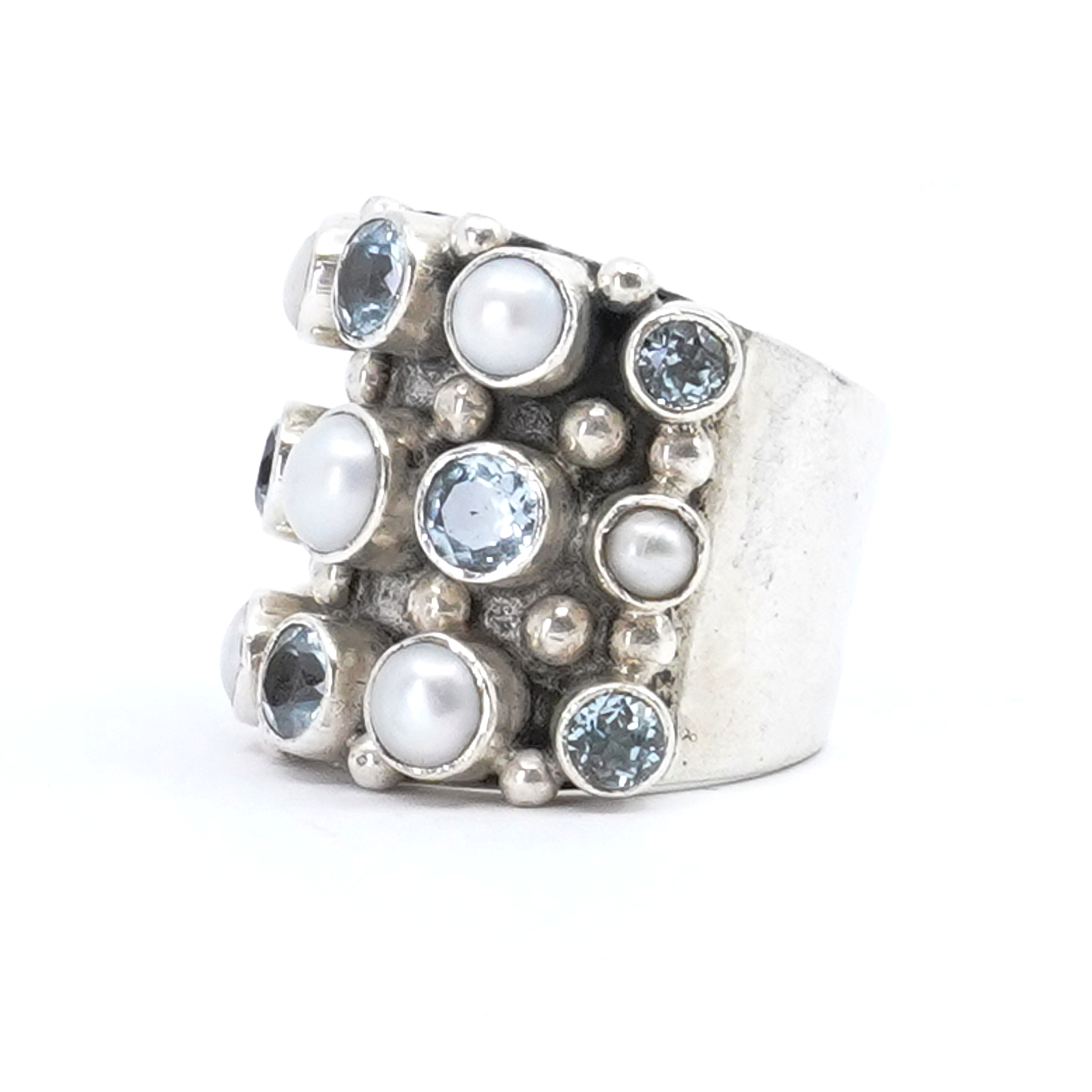 Ring KumKum silver