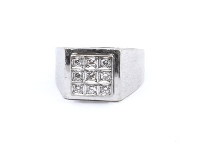Ring vitguld 14K