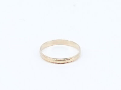 Ring, Mönstrad, Guld