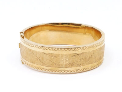 Armring mönstrad Guld
