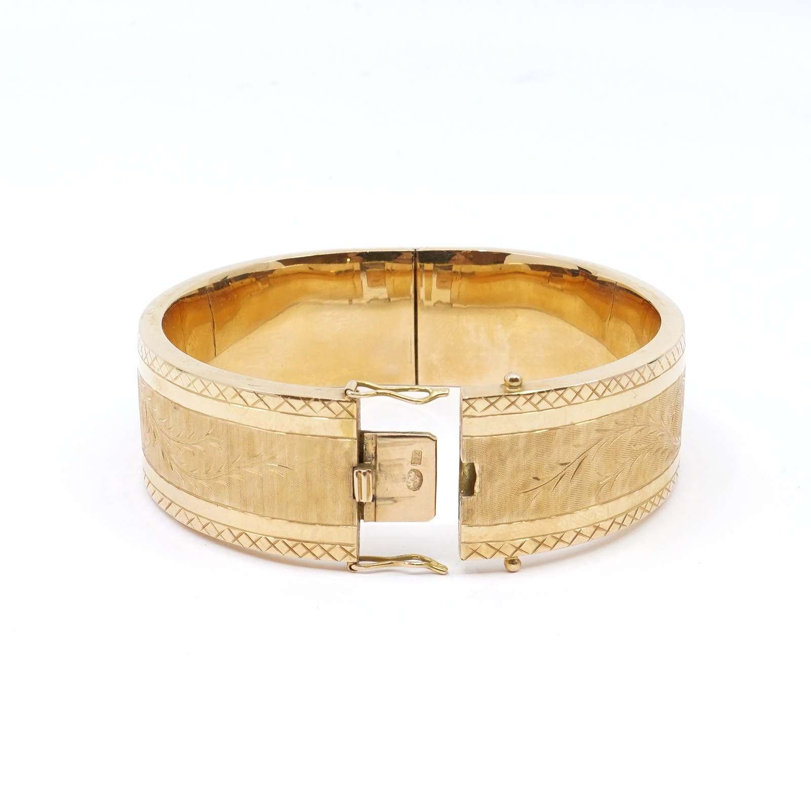 Armring mönstrad Guld