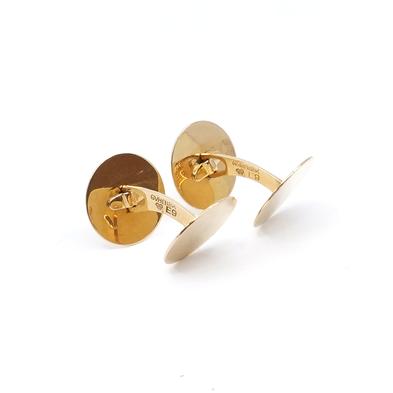 Manschettknappar Guld 18K