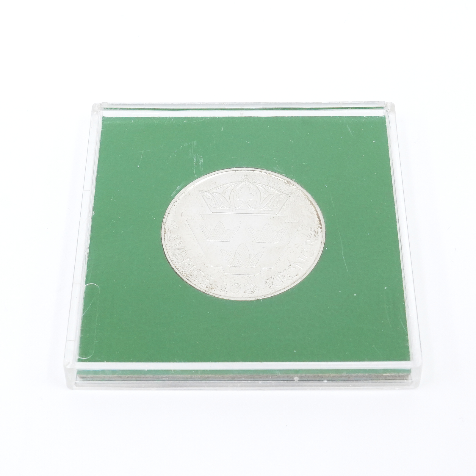 Minnesmynt Världsungdomsåret 1985 silver S925