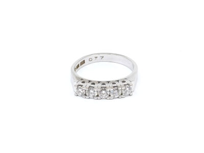 Ring vitguld 18K