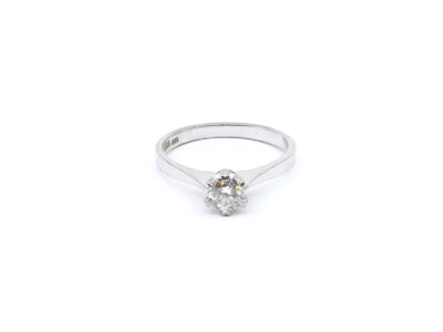 Ring vitguld 18K