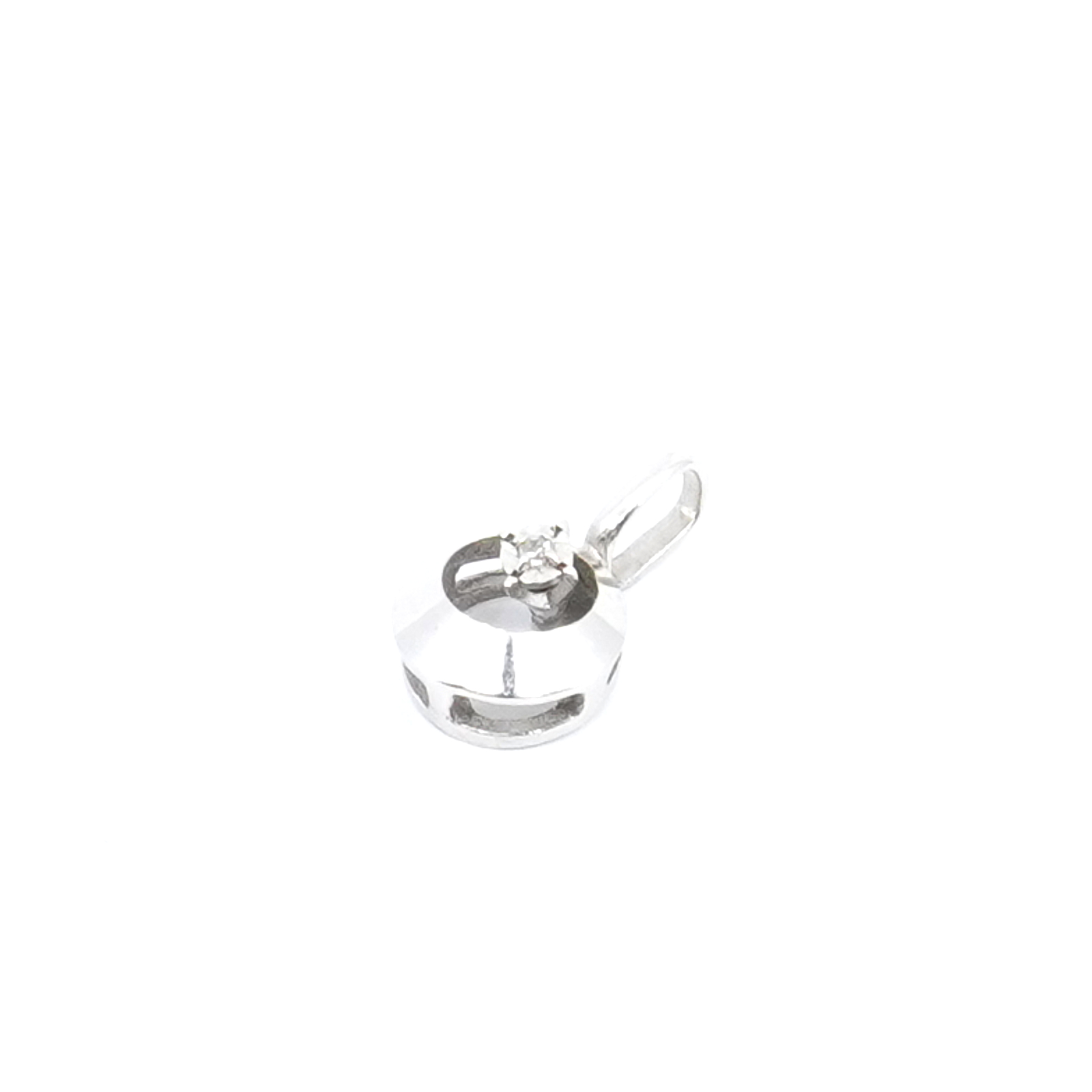 Hänge vitguld 18K