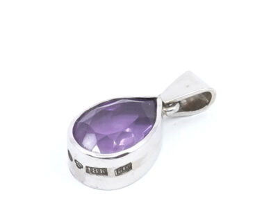 Hänge vitguld 18K