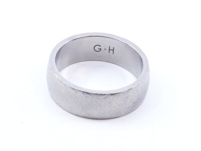 Ring, oädel metall Ø: 21