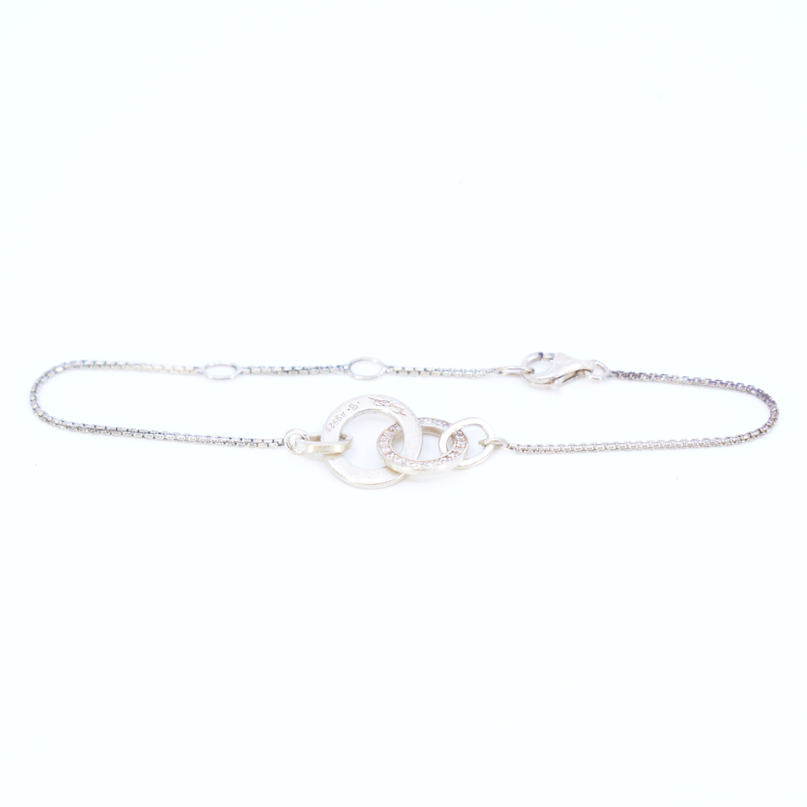 Silverarmband Thomas Sabo med stenar