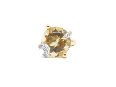 Ring Engelbert "BonBon" med Citrin