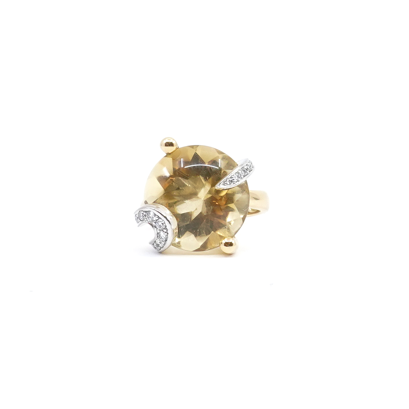 Ring Engelbert "BonBon" med Citrin