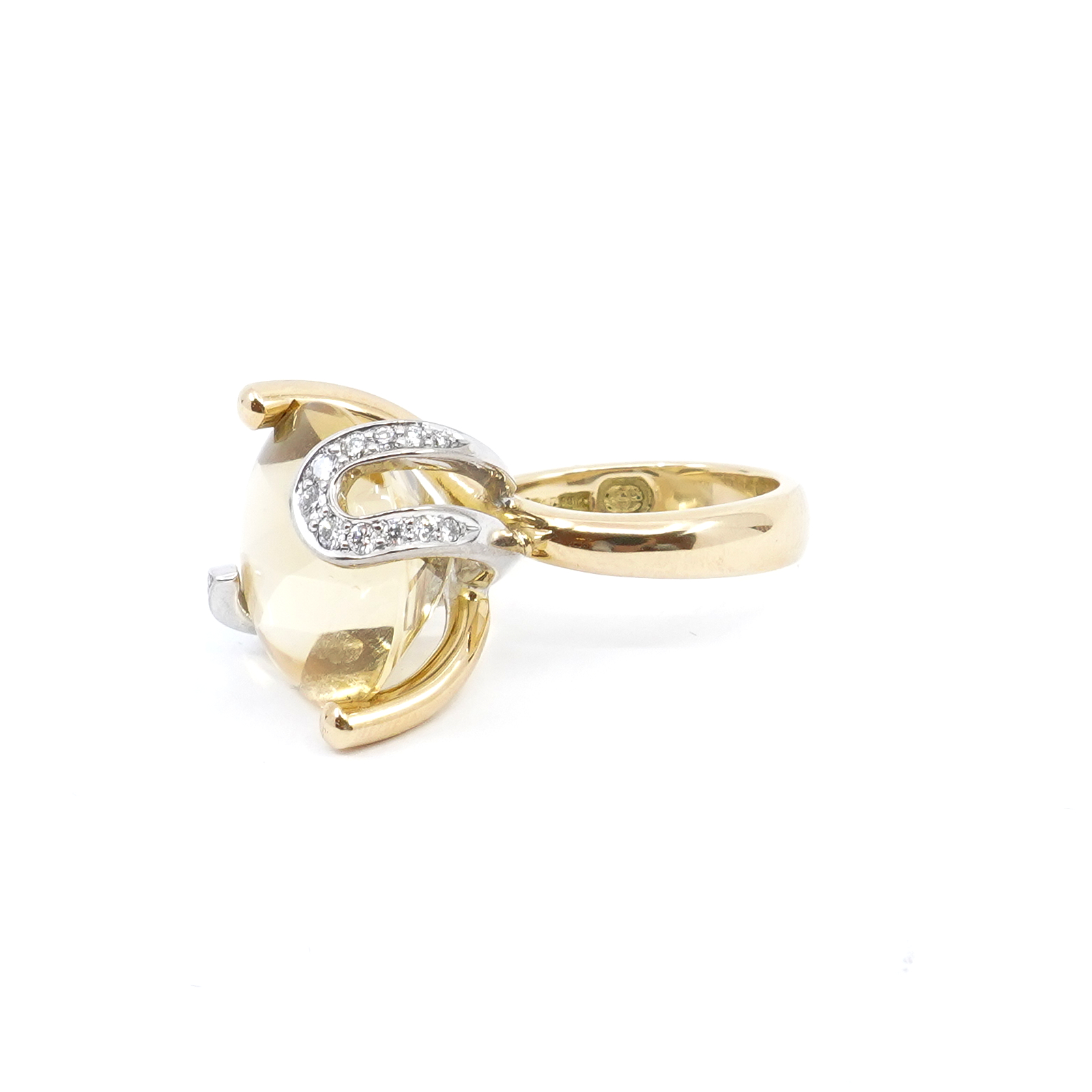Ring Engelbert "BonBon" med Citrin