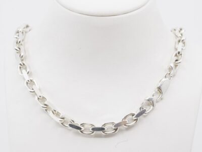 Halskedja Ankar Silver